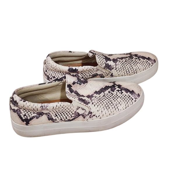 Steve Madden Gills Slip On Snake Print Sneakers Size 11M‎ - Picture 2 of 7